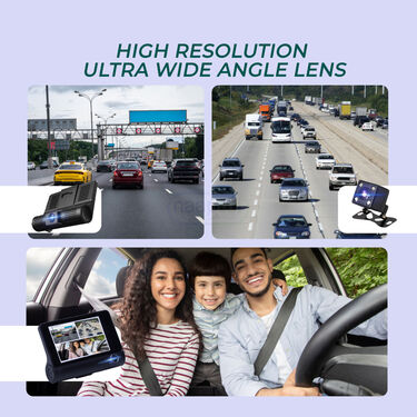 Dual Car Camera Recorder With Display (CCTV26)