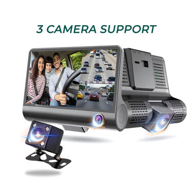 Dual Car Camera Recorder With Display (CCTV26)