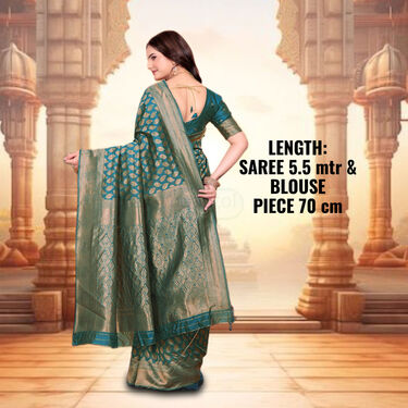 Royal Banarasi Inspired Elegant Sarees - Pick Any 1 (RBIS2)
