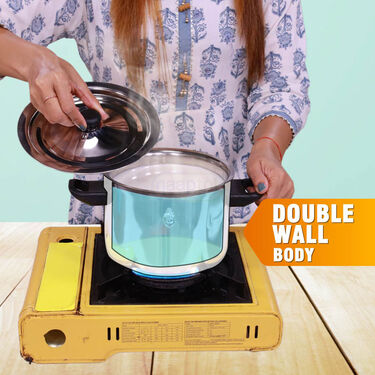 Stainless Steel Double Wall Milk Boiler - 2.0 Ltr (1MB2)