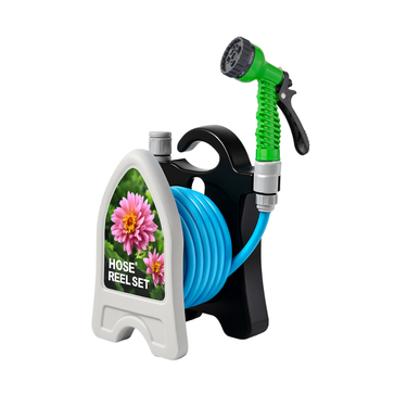 Portable Garden Hose Reel with Multi Spray Water Gun (GHR1)