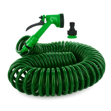 Coiled Hose With Spray Gun 10m (HP5)