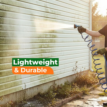 Coiled Hose With Spray Gun 10m (HP5)