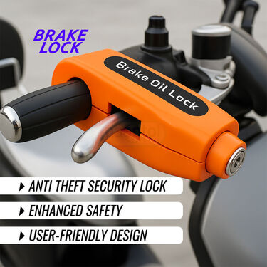 2 Wheeler Safety Combo of Brake Lock & Blinker (BBL2)