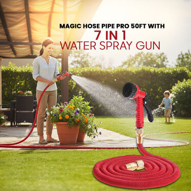 Magic Hose Pipe Pro With 7in1 Water Spray Gun (HP6)