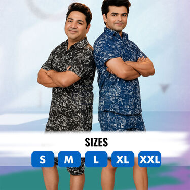 Pick Any 1 Mens Printed Night Wear Set (1PNW1)