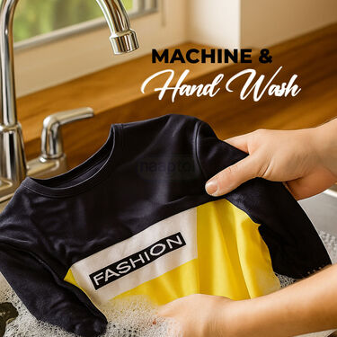 2 Full Sleeves Printed T-shirts With Watch And Wallet Free (2RFT1)