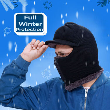 Warm Thick Woolen Winter Skull Cap (WWC1)