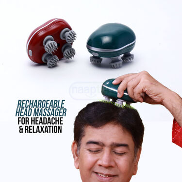 Rechargeable Head Massager For Headache & Relaxation (RHM1)