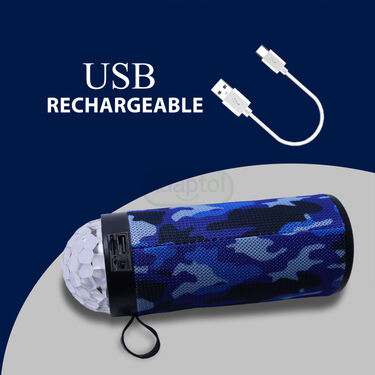 Portable Wireless Speaker With RGB Disco LED (BLS10)