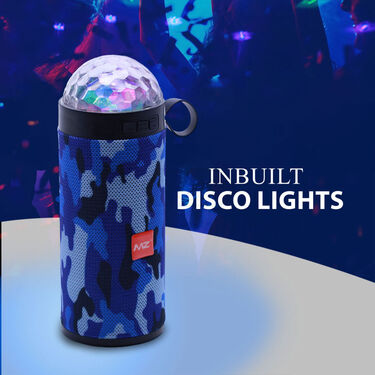 Portable Wireless Speaker With RGB Disco LED (BLS10)