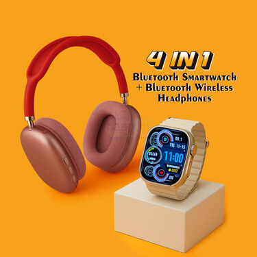Smart Watch Combo With Head Phones (BCSW45)