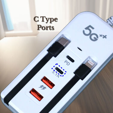 Charging Power Socket USB Hub Adapter (CDC13)