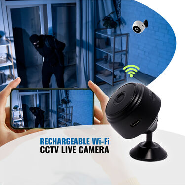 Rechargeable HD Wi-Fi CCTV Live Camera (CCTV27)