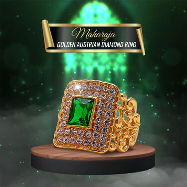 Maharaja Golden Austrian Diamond Ring (MADR2)
