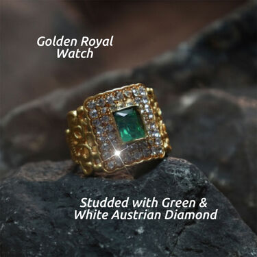 Maharaja Golden Austrian Diamond Ring (MADR2)