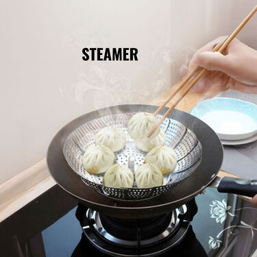 Multipurpose Steel Steamer Basket (1SSB1)