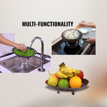 Multipurpose Steel Steamer Basket (1SSB1)