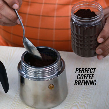 Stainless Steel Espresso Coffee Maker (1CFM2)