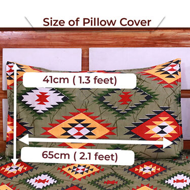 Pack Of 8 Double Bed Sheets With16 Pillow Covers Free (8BS65)