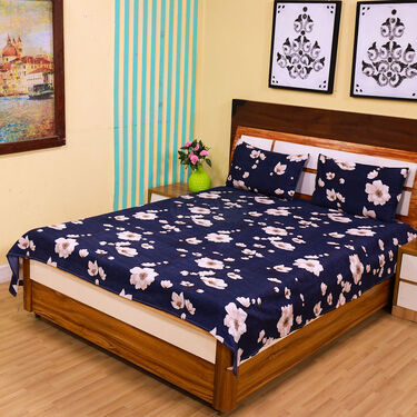 Pack Of 8 Double Bed Sheets With16 Pillow Covers Free (8BS65)