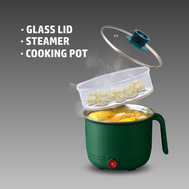 Multipurpose Electric Cooking Pot With Steamer (EFM12)