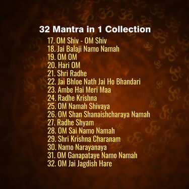 Om 32 in 1 Mantra (MD15)