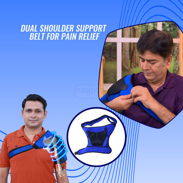 Dual Shoulder Support Belt For Pain Relief (SSB4)