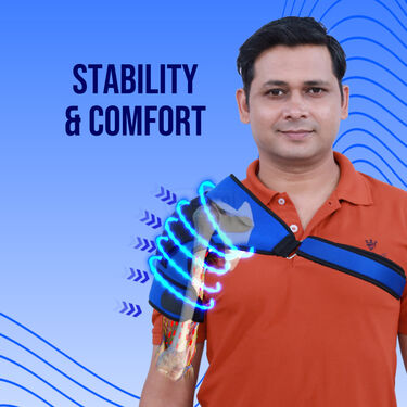 Dual Shoulder Support Belt For Pain Relief (SSB4)