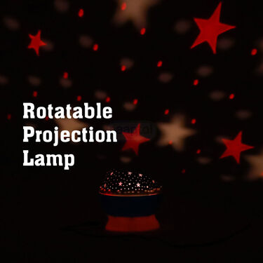 Star Master Dream Color Changing Rotating Projection Lamp (DLP)