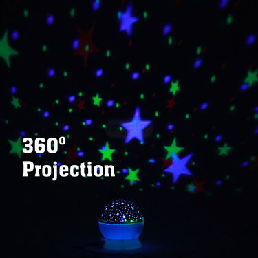 Star Master Dream Color Changing Rotating Projection Lamp (DLP)