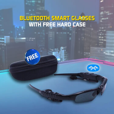 Bluetooth Smart Glasses With Free Hard Case (SSH)