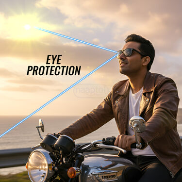 3 In 1 Frame Glasses Polarized with Magnetic Clip On Frame (FFPC1)