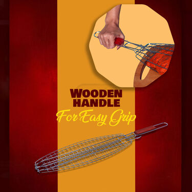 Big Foldable Fish Grilling Net (FGN)