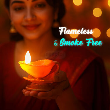 PACK OF 4 Water Sensor Chirag Diyas (LL5)