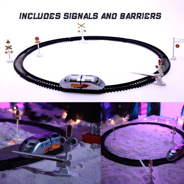 High Speed Bullet Train With 7 TracksSet (BTS)