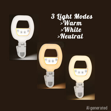 Super Bright 3 Modes LED Fill Light (PLM)