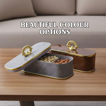 Designer Dry Fruit Serving Set- Buy 1 Get 1 Free (2DFS1)
