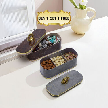 Designer Dry Fruit Serving Set- Buy 1 Get 1 Free (2DFS1)