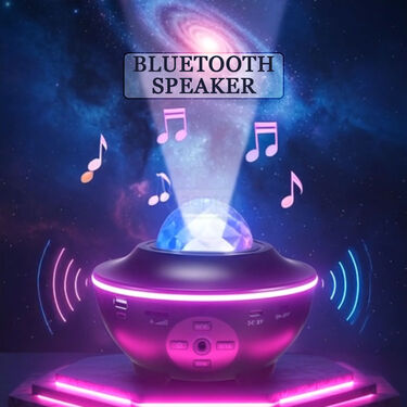 Galaxy Projector With Aura Light And Bluetooth Speaker (BLS11)
