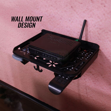 Set Top Box Stand With Remote Holder (SRH)