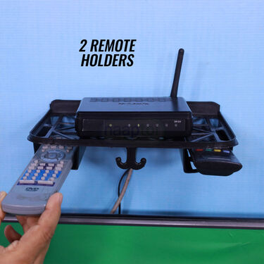 Set Top Box Stand With Remote Holder (SRH)
