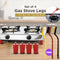 Set of 4 Gas Stove Legs + Free Gas Cleaning Brush (GAS4)