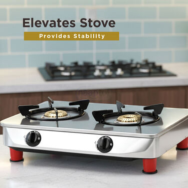 Set of 4 Gas Stove Legs + Free Gas Cleaning Brush (GAS4)