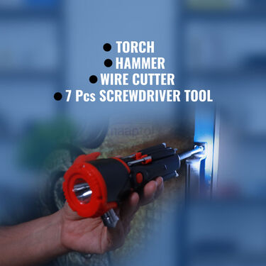 10 In 1 Hammer Torch With Screwdriver (HT61)