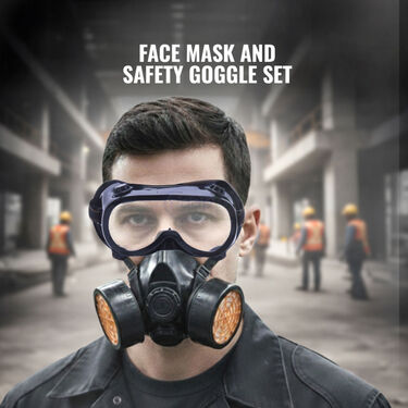 Face Mask and Safety Goggles Set(FMG2)