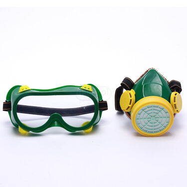 Face Protective Mask With Safety Goggles (FMG3)