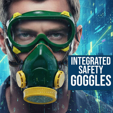 Face Protective Mask With Safety Goggles (FMG3)