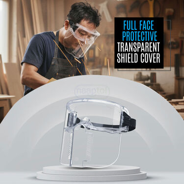 Full Face Protective Transparent Shield Cover (FPS)
