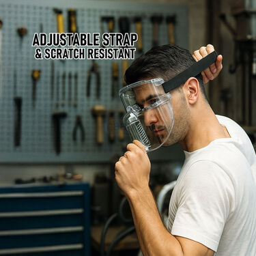 Full Face Protective Transparent Shield Cover (FPS)